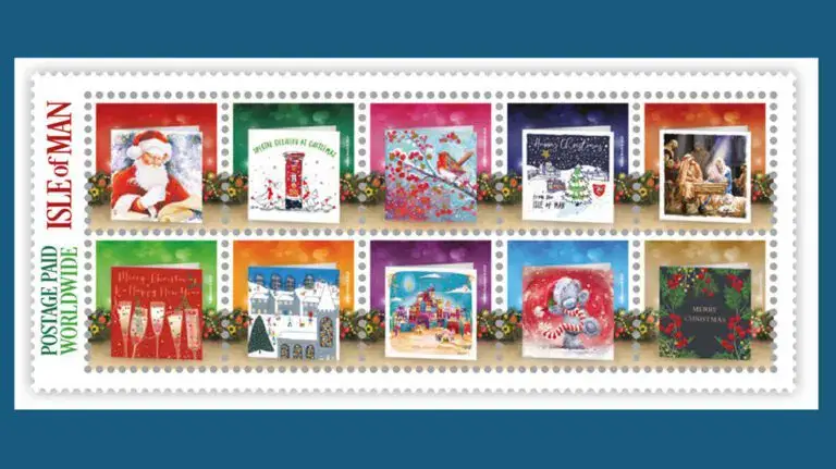 GCA 100th Anniversary Isle of Man Stamps