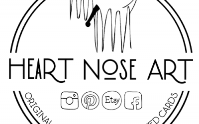 Heart Nose Art