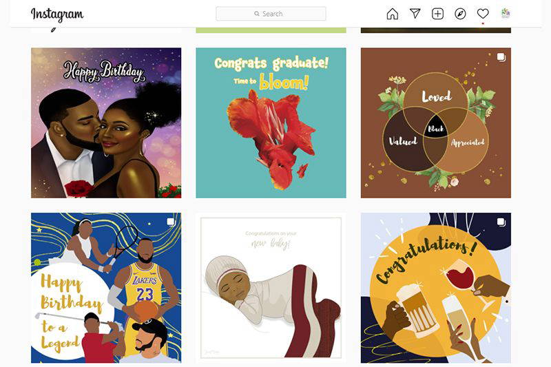 Black History Month Instagram Screenshot 2