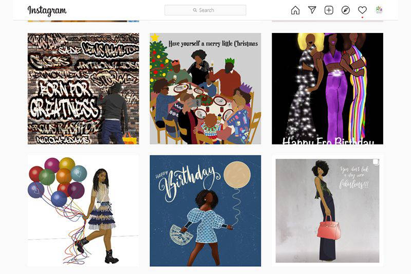 Black History Month Instagram Screenshot 3